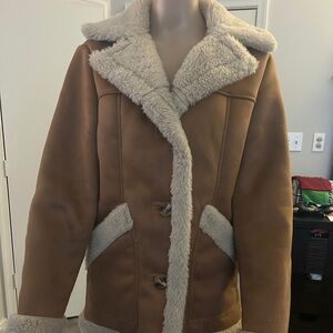 Ladies suede coat